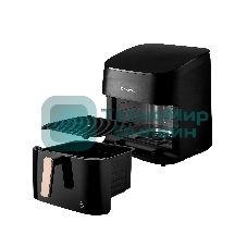 Аэрогриль Brayer BR2057 черный, 2200 Вт, 8.5 л, сенсор, 10 программ