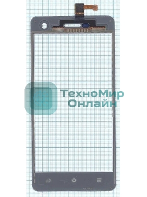 Сенсорное стекло (тачскрин) для OPPO Mirror R819, белое