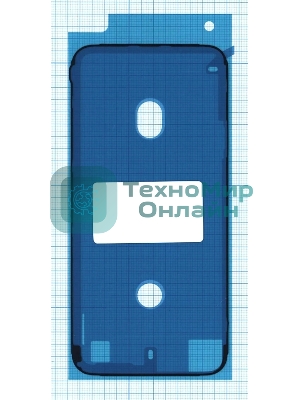 Водозащитная прокладка (проклейка) для iPhone 8, черная