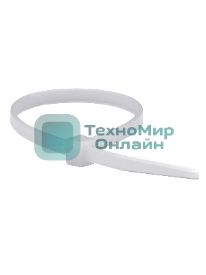 Хомут кабельный DKC 25220SR 4.8х430 полиамид белый (уп.100 шт)