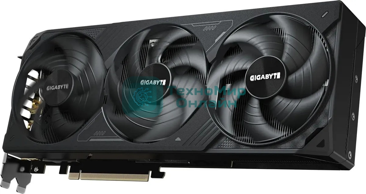 Видеокарта Gigabyte PCI-E 5.0 GV-N5080WF3-16GD 1.0 NVIDIA GeForce RTX 5080 16Gb 256bit GDDR7 2670/30000 HDMIx1 DPx3 HDCP Ret
