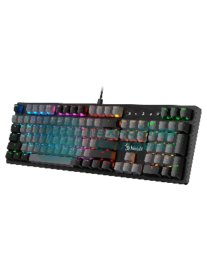 Клавиатура проводная A4Tech Bloody B828N USB черный/серый