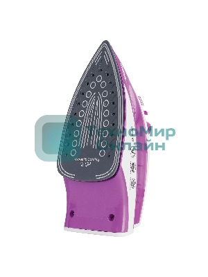 Утюг BBK ISE-1802 фиолетовый/белый, 1800 Вт, 20 г/мин, 60 г/мин, 180 мл