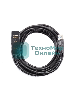 Кабель-адаптер USB3.0-repeater Aopen, удлинительный активный Am-->Af 5м QUST/qust ACU827A-5M