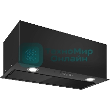 Вытяжка встраиваемая Elikor Cube 60П-1000 черный, 60 см, 1000 куб. м/ч, 54 дБ