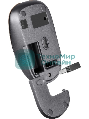 Мышь беспроводная Defender Wave MM-995 бронзовый, 1600 dpi, радиоканал, USB, кнопки - 4