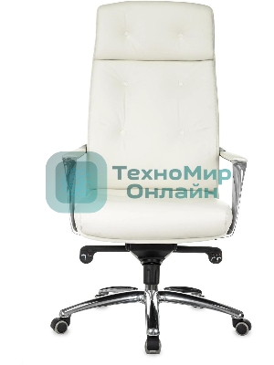 Кресло Бюрократ DAO/WHITE белый, кожа