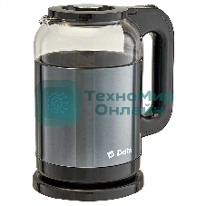 Чайник электрический DELTA DL-1115 серый