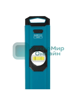 Уровень Gross 33655 алюминиевый, магнит., фрезерованный, 3 глазка, 0,5 мм/м, 1500 мм