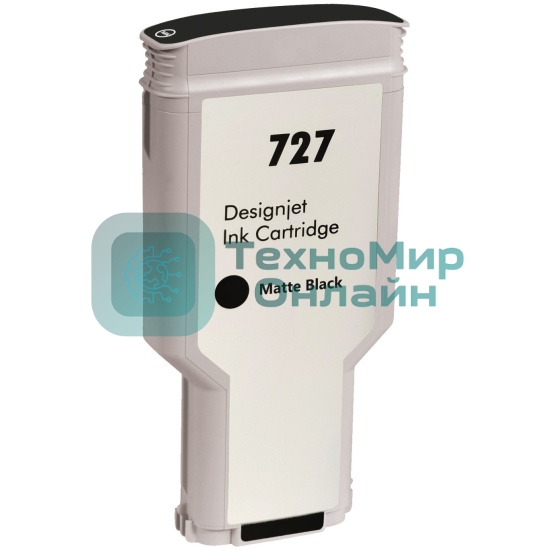 Картридж струйный HP 727 B3P22A черный матовый для HP DJ T920/T1500 (130мл)