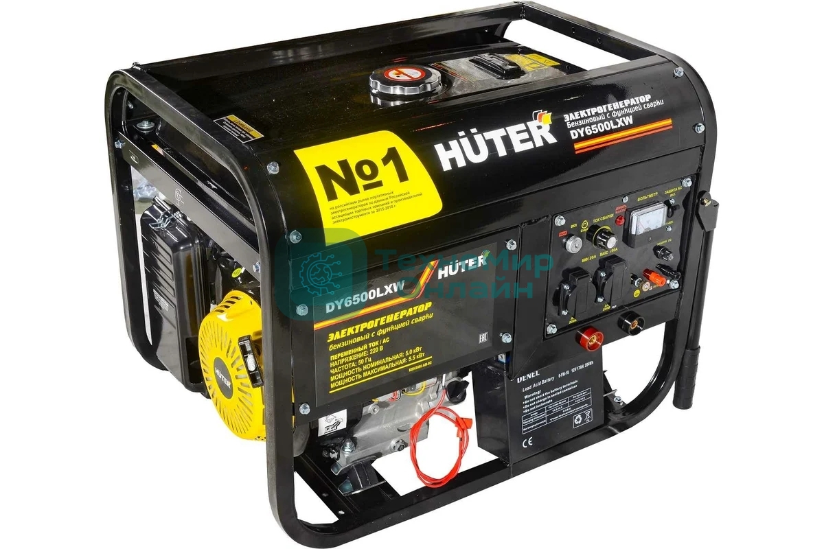 Электрогенератор бензиновый Ресанта DY6500LXW, 5.5 кВт, 111 дБ, 100 кг