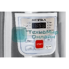Мультиварка SUPRA MCS-4115 5 л, 900 Вт, 11 программ, серебристый/белый