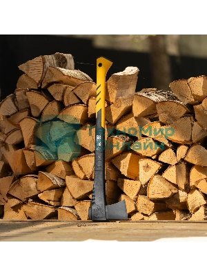 Топор-колун Denzel F12, 2000 гр, двухкомпонентная рукоятка, 710 мм