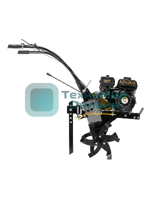 Мотоблок Denzel DPT-170 7 л.с., ремен.сцеп, шир 85 см, глуб 35 см, фрез 3х3, ШОМ, скор 2В/1Н, кол 8