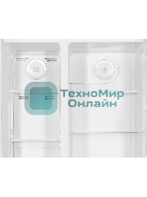 Холодильник Kraft KF-MS5701DI темно-серый двухкамерный 372/198л морозилка сбоку, Side by Side