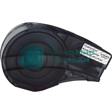 Картридж ленточный Cactus CS-M210-750430 черный шрифт, прозрачный фон (19.1 мм, 6.4 м) для Brady M210/M211/M210-LAB