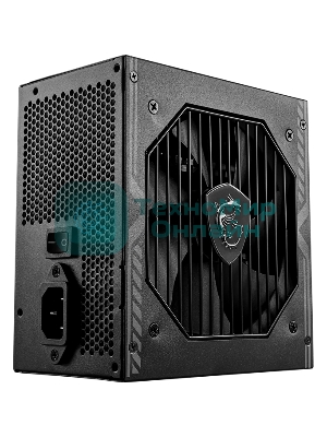 Блок питания MSI MAG A550BN, 550Вт, 80 PLUS Bronze, 120мм, черный