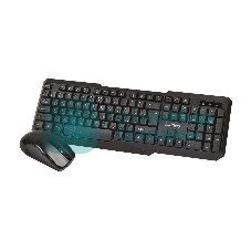 Комплект клавиатура+мышь Smartbuy ONE 230346AG беспроводной, USB, 1000 DPI, чёрный