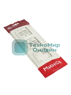 Рамка 4-м Минск горизонтальная бел. Basic EKF ERM-G-304-10