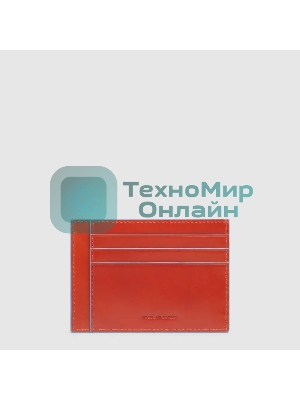 Картхолдер Piquadro Blue Square PP2762B2R/CU4 табачный, натуральная кожа