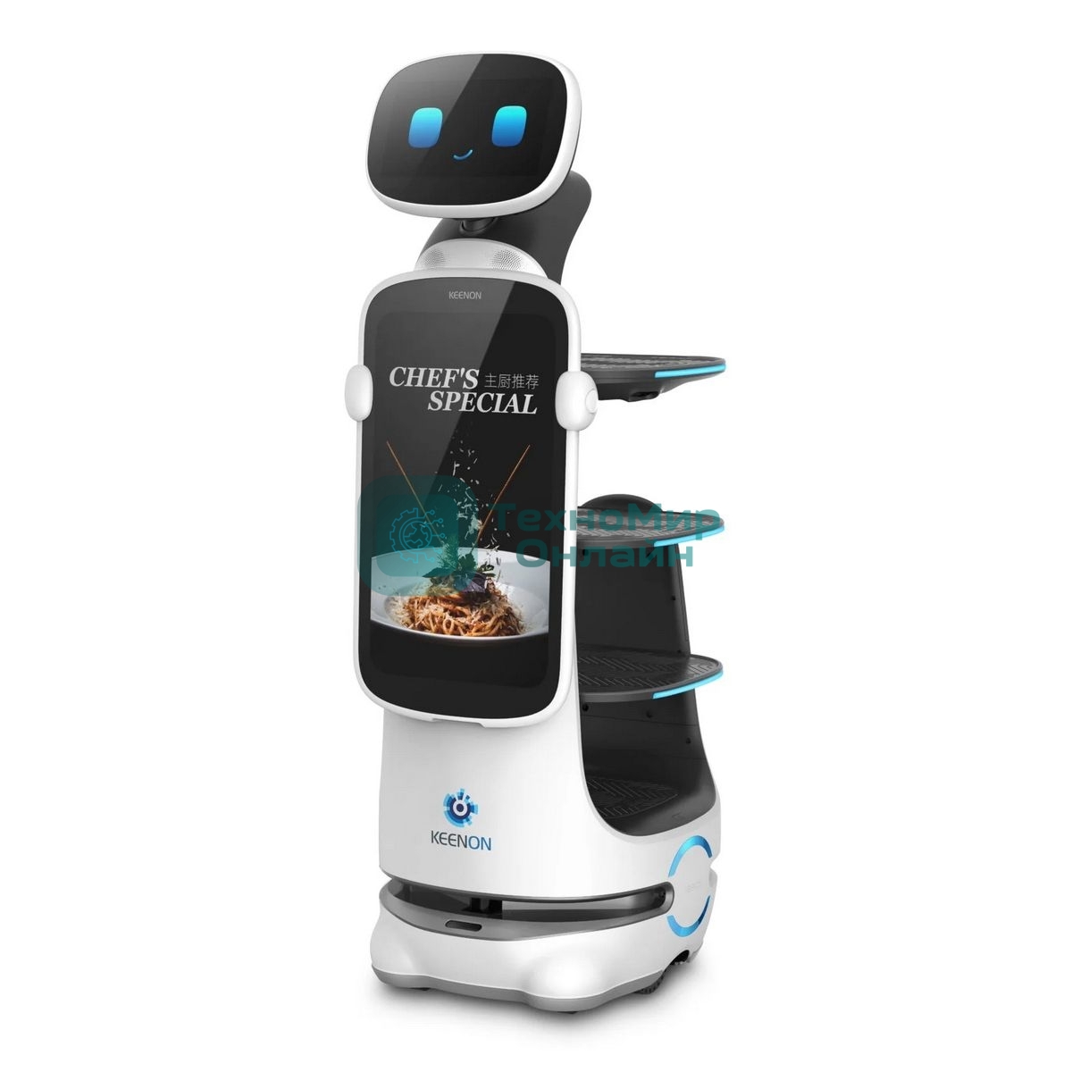 Сервисный робот-доставщик Keenon Robotics модели Dinerbot T10