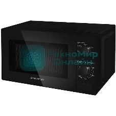 Микроволновая печь Maunfeld MFSMO720MB01 черный, 20 л, 700 Вт, переключатели - поворотный механизм