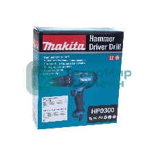 Дрель Makita HP0300, 320Вт, сетевая, ударная