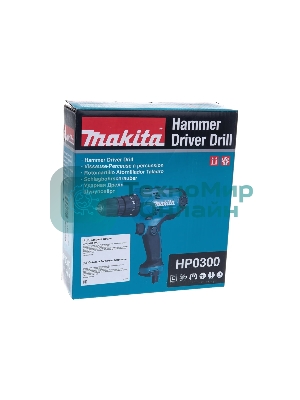 Дрель Makita HP0300, 320Вт, сетевая, ударная