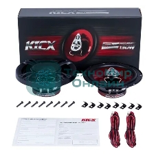 Колонки автомобильные Kicx SP 165, 130Вт, 90дБ, 4Ом, 16.5 см, (6 1/2 дюйм) (ком.: 2 кол.)