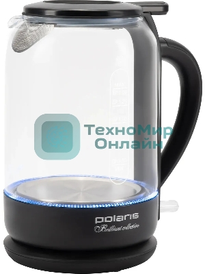 Чайник электрический Polaris PWK1753CGL черный Чайник стекло