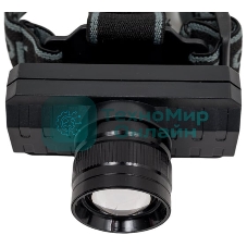 Фонарь налобный Navigator NPT-H28-ACCU 1Cree XPE 3Вт li-ion 1.2А.ч 3реж. фокус