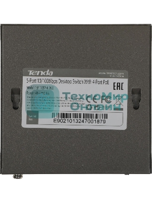 Коммутатор Tenda TEF1105P-4-38W 5PORT 10/100M