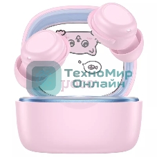 Наушники TWS Hoco EW111 Friendly розовый, внутриканальные, Bluetooth, до 4 ч