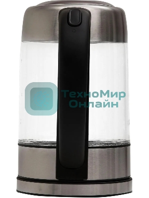 Чайник электрический Oasis K-7GS стальной+черный 1,7л. 2200Вт