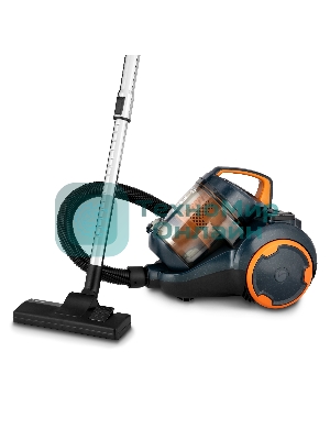 Пылесос Vitek VT-1894 оранжевый, питание от сети, 400 Вт, уборка сухая, пылесборник 2.5 л