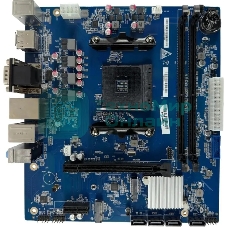 Материнская плата iRU A520M-VHDi/M.2, AM4, AMD A520, 2xDDR4, 4xSATA, 1xM.2, 1xPCIe 3.0 x16, 1xPCIe x1, 1xHDMI, 1xD-Sub, 1xDP, 1x1Gb LAN, 2xUSB-A 2.0, 4xUSB-A 3.2, 5.1, mATX