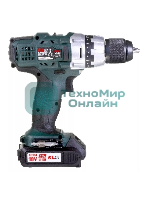 Дрель-шуруповерт Klpro KLNM18-20, 18 В, 2 Ач, 40 Нм, бесщеточный