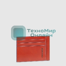 Картхолдер Piquadro Blue Square PP2762B2R/CU4 табачный, натуральная кожа