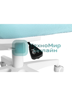 Кресло Cactus CS-CHR-3594BL голубой, ткань, 75 кг, механизм качания