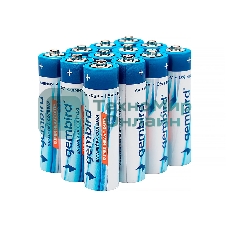 Батарейки солевые Gembird GB-R6P-12F, тип AA, 12шт, пленка