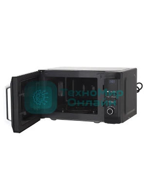 Микроволновая печь Sharp R2852RK черный/серебристый, 20 л, 800 Вт, переключатели - кнопки, поворотный механизм