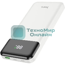 Портативный аккумулятор Hoco J102 Cool figure 10000mAh QC3.0/PD3.0 20W 3A USB-A/USB-C белый (J102 COOL FIGURE белый)