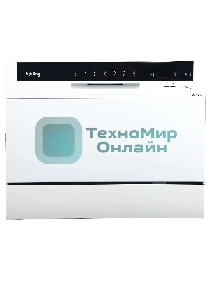 Посудомоечная машина Korting KDF 2050 W, белый, 55 см, 6 компл., 49 дБ, класс A+