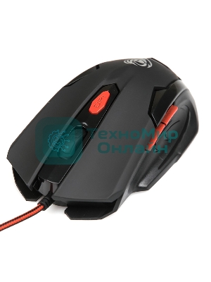 Мышь проводная Dialog Gan-Kata MGK-10U черный, 2400 dpi, USB, кнопки - 6