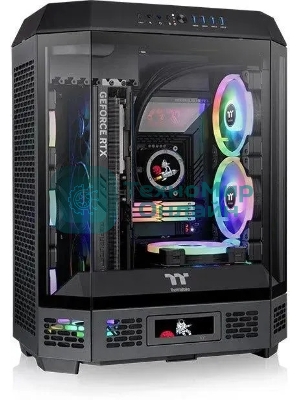 Компьютерный корпус Thermaltake The Tower 600 Black черный без БП ATX 13x120мм 9x140мм 4xUSB 3.0 audio bott PSU