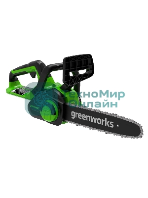 Цепная пила аккумуляторная GreenWorks G40CS30IIK2, 40V, 30 см, с 1* АКБ 2А*ч и ЗУ (2007807UA)