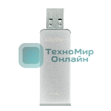 Флешка USB SmartBuy M1 Metal Grey (SB032GM1G), 32Gb, USB 3.0/3.2, R/W 130/40, серебристый