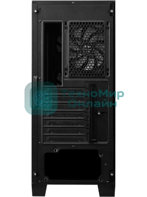 Компьютерный корпус без блока питания Case MSI MAG FORGE 321R AIRFLOW, Midi-Tower, TG, 4x120мм ARGB, 2xUSB 3.2, 1xUSB 3.2 Type-C, ATX, mATX, mITX черный
