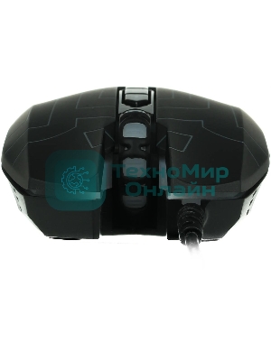 Мышь проводная A4Tech X77 черный, 2400 dpi, USB, кнопки - 8