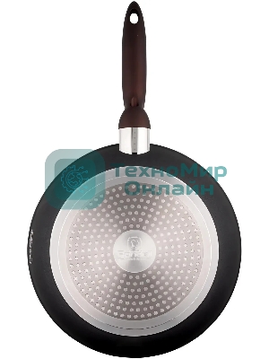 Сковорода Rondell Tierno RDA-1577, 28 см, без крышки, черный